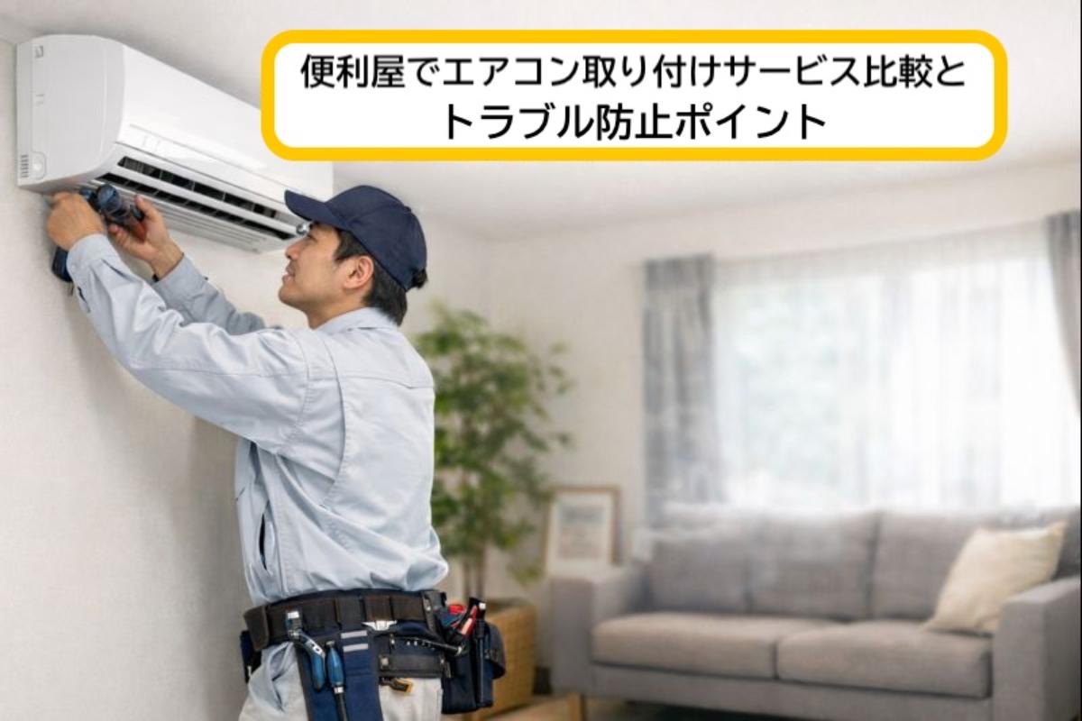 便利屋でエアコン取り付けサービス比較とトラブル防止ポイント ｜ 柳井 